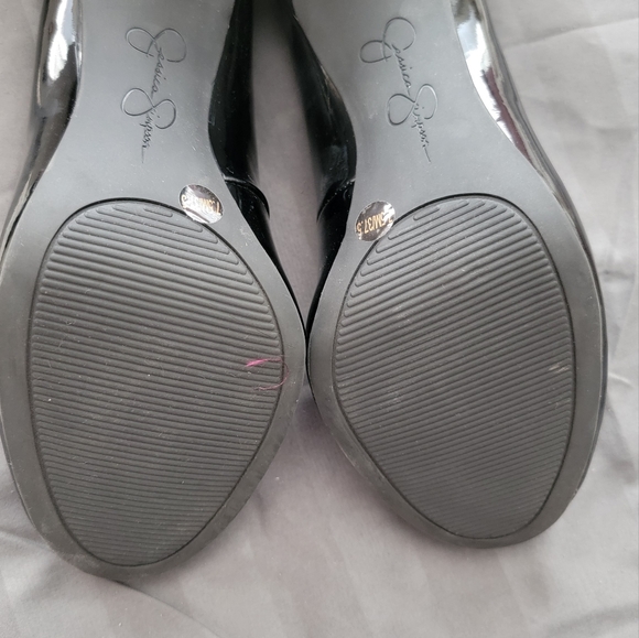 Jessica Simpson JS-Calie Black Patent 7.5M - Picture 6 of 6